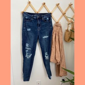 American Eagle high rise jeans